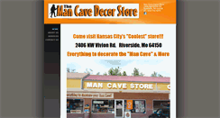 Desktop Screenshot of mancavedecorstore.com